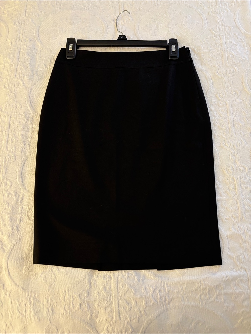 Ann Taylor Black Sleek Pencil Skirt